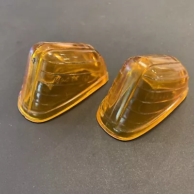 2 Vintage Griffin 110 Amber Cab Clearance Marker Lights (dp2) • $19.95