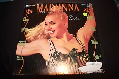Madonna Blond Ambition World Tour - Laserdisc • $22.99