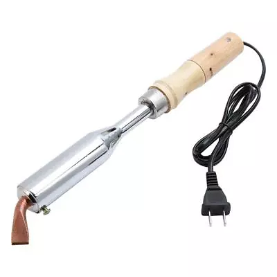 £14.12 • Buy 200W 220V Electric Soldering Iron Solder Welding Chisel Tip Wood Handle Tool