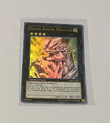 Yu-Gi-Oh! Kachi Kochi Dragon #YZ01-EN001 Limited Edition Ultra Rare (NM) • $1.29