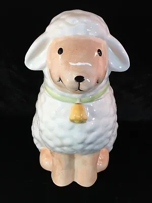 Trans-World Prosperity Group Lamb W/Bell Cookie Jar • $30