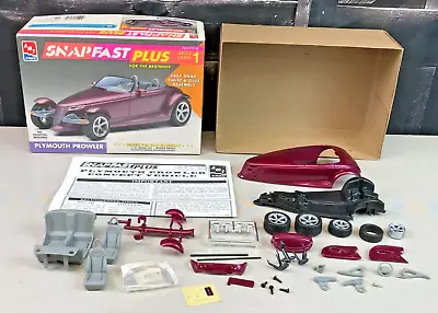 OPEN BOX AMT ERTL Snap Fast Plus Skill Level 1 PLYMOUTH PROWLER 1/25 Model Kit • $29