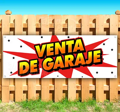 Venta De Garaje Advertising Vinyl Banner Flag Sign Many Sizes USA SPANISH • $31.09