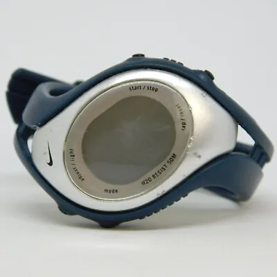 Nike WR0006 Dark Blue Tone Quartz Digital Men's Watch New Battery • $34.99