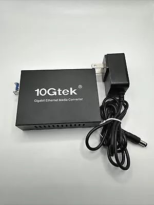 10Gtek Gigabit Ethernet Media Converter 10/100/1000M Multimode 1310 Nm 20 Km • $17.99