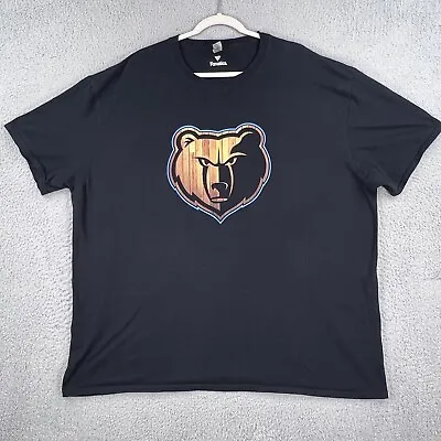 Memphis Grizzlies Shirt MENS 3XL XXXL Fanatics Black Graphic Tee NBA • $15.19