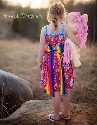 Placard Originals My Little Pony Cosplay Knit Cotton Girls Dress 8  • $69