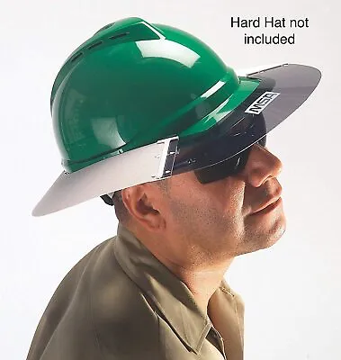 MSA 697410 Smoke Gray Sun Shield For MSA V-Gard Full Brim Hard Hats Only • $24.99