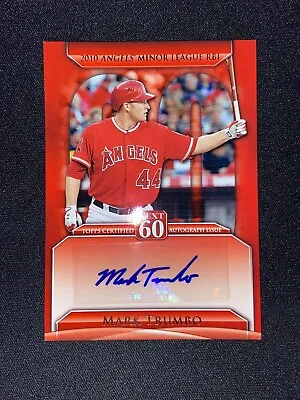 Mark Trumbo 2011 Topps Update Next 60 Autographs Rookie Auto #N60A-MT LA ANGELS • $4.99