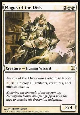 Magus Of The Disk - Light Play English MTG Time Spiral • $1.79