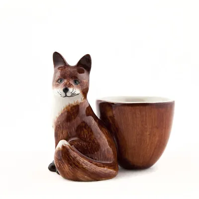 Quail Ceramics  Egg Cup With Fox.  • £19.75