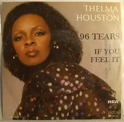 Thelma Houston -96 Tears / If You Feel It- 1981 Mexican 7  Single Ps Promo • $9.99