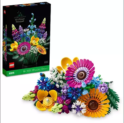 LEGO® Icons Wildflower Bouquet 10313 • $39.89