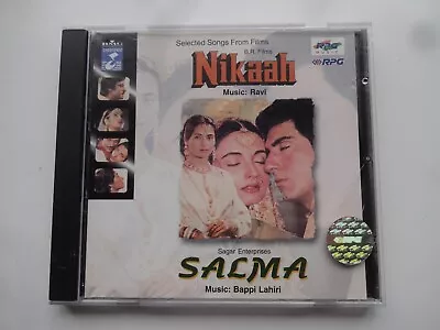 £18.95 • Buy NIKAAH & SALMA ~ Bollywood Soundtrack Hindi CD ~ Ravi & Bappi Lahiri ~ 1999