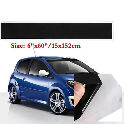 1x Vinyl Sun Strip Visor Windshield Banner Strip Reflective Decal Sticker 6 X60  • $11.47