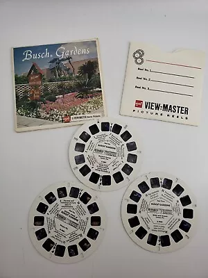 View Master Gaf A 988 Bush Gardens Vintage Slides • $10