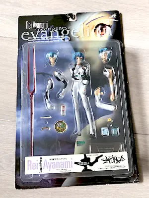 Evangelion Rei Ayanami Figure Spear Of Longinus Gainax Project Eva Kaiyodo Japan • $78