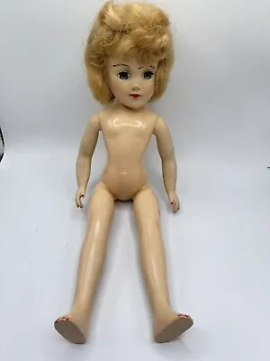 Vintage Mary Hoyer Original Doll Hard Plastic Red Hair 14” • $60