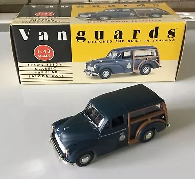 £5.55 • Buy Lledo Vanguards Morris Minor RAF Traveller, Dark Blue, VA 100004, Scale 1:43