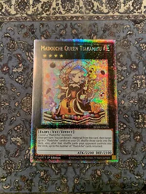 Madolche Queen Tiaramisu Quarter Century Rare 1st Edition BLMR-EN076 [Near Mint] • $70