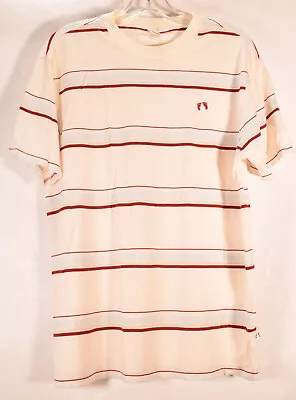 Hang Ten Mens Vintage Striped T-Shirt White M • $50