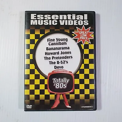 Essential Music Videos: Totally '80s - DVD - Fine Youn Cannibals; Bananarama Etc • $7