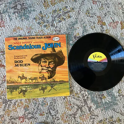 Walt Disney Scandalous John BUENA VISTA Ster 5004 Soundtrack LP Vinyl Record Al • $9