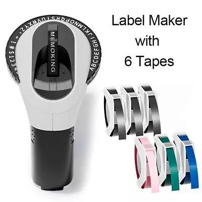 Phomemo Embossing Label Maker With 6 Label Tapes | Organizer Xpress Pro Label • $18.39