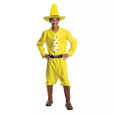 Curious George Person In The Yellow Hat Adult Costume • $74.99
