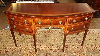 ​​Stunning Baker Historic Charleston Mahogany Inlaid Sideboard Server Buffet  • $3200