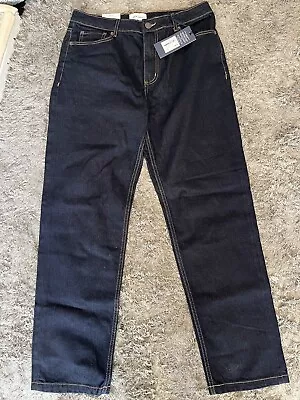 Mens Jack Wills Blue Straight Leg Jeans Size 32w 32l Bnwt RRP £60 • £12