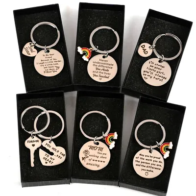 Thank You Gift Personalised Keyring Keychain For Colleague Teacher • $7.06