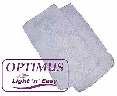 Optimus From Light ‘n’ Easy OP800MPS Twin Pack Microfibre Cloths Cleaning Pads • £5.75