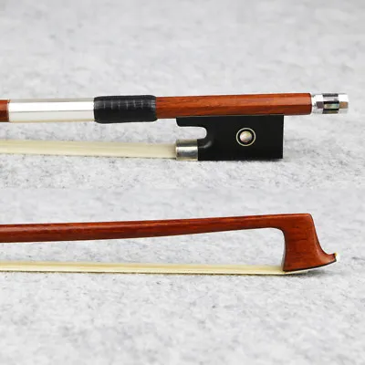 Master Pernambuco Violin Bow 4/4 Size Ebony Frog Fast Response Great Performance • $89.99