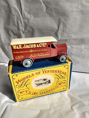 MATCHBOX  Models Of Yesteryear  1914 4 TON LEYLAND VAN Y-7-A  BY LESNEY W/BOX • $39.99