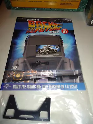 1/8 Eaglemoss Delorean Back To The Future  Model Part #7 With Instruction Book • $9.99