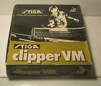 Vintage STIGA Clipper VM Table Tennis NET SET New & Complete In Worn Box!!!! • $35