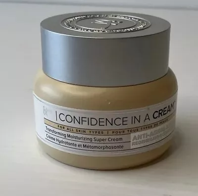 It Cosmetics Confidence In A Cream Moisturizing Super Cream 2oz FULL SIZE • $19.99