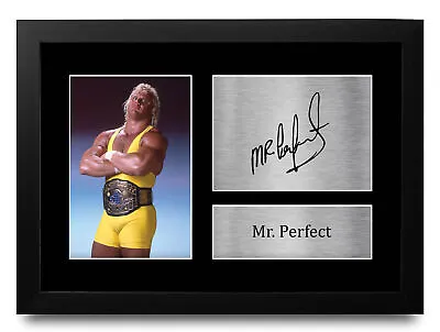 Mr Perfect Signed Printed Autograph A4 Photo Cool WWE Gift For Fans & Collectors • $24.85