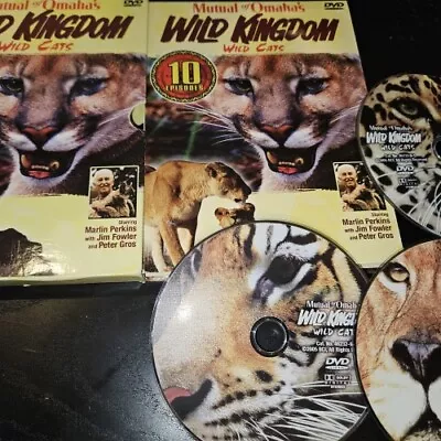 Mutual Of Omaha's Wild Kingdom - Wild Cats [DVD] • $10