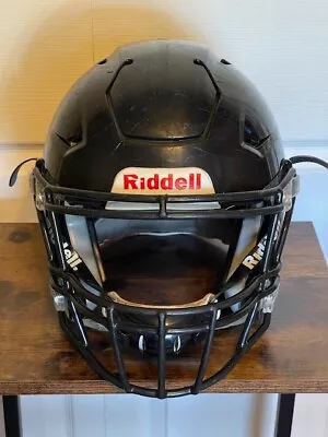 RIDDELL Speedflex Yth R41196 Black Football Helmet MFG May 2019 Medium • $250