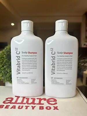 2 Vitabrid C12 Scalp Shampoo 300ml Loss Prevention Thickening Growth  10.14 Oz • $26.88