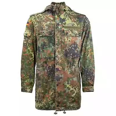 Original German Army Issue Lightweight Flecktarn Parka (Great Condition!) • $39.99