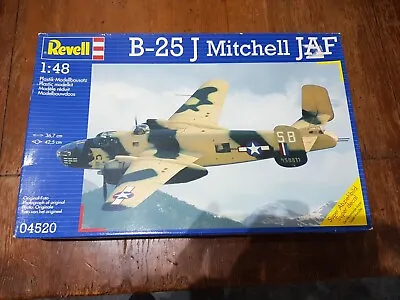 Revell 1/48 Scale B-25J Mitchell JAF Model Kit No 04520 Wearing On Box Edges • £50