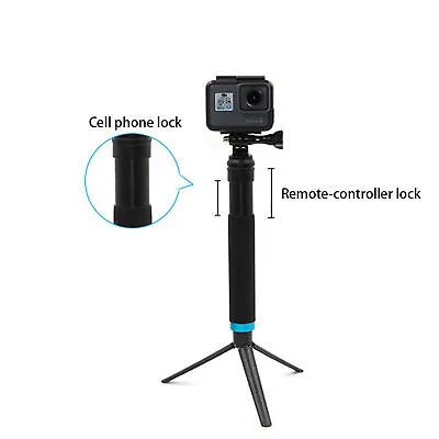 Waterproof Handheld For Monopod Tripod Gopro Selfie Stick Pole For Gopro Hero • £20.81