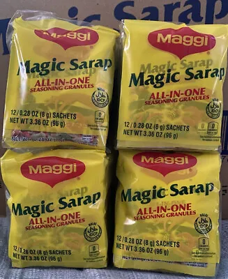 Magic Sarap 4 Packs (48 SACHETS 8g) • $18.59