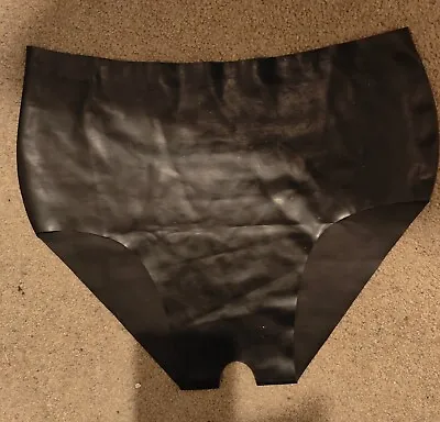 Crotchless Pants Latex Rubber Small UK 8 Clean Good Condition • £10