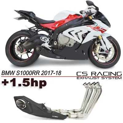 2017-18 BMW S1000RR CS Racing Full Exhaust System | Headers + DB Killer (+1.5hp) • $895