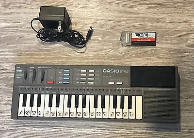 Vintage - Casio PT-87 Mini Keyboard With ROM Pack RO-251 & Power Cord FREE SHIP! • $49.95