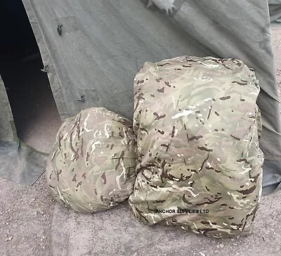 Genuine British Army MTP Bergen Cover Small & Large 50L & 120L  (st119) • £9.50